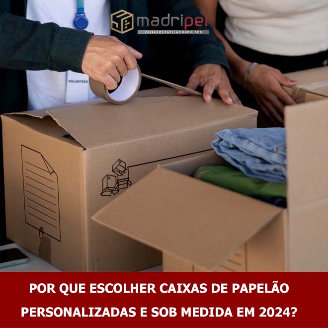 Por que escolher caixas de papelão personalizadas e sob medida em 2024B